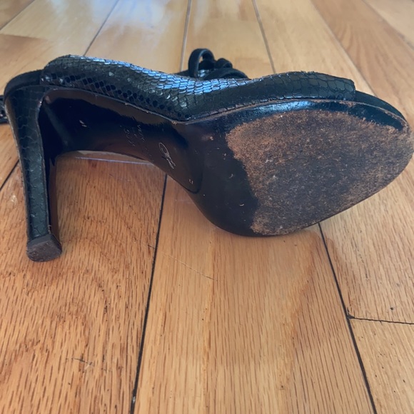 Proenza Schouler Black snake skin heals - Picture 5 of 7